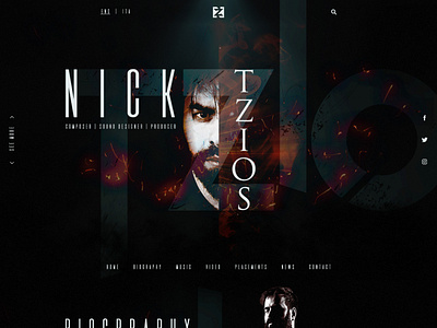 Nick Tzios - Trailer Music Composer Website