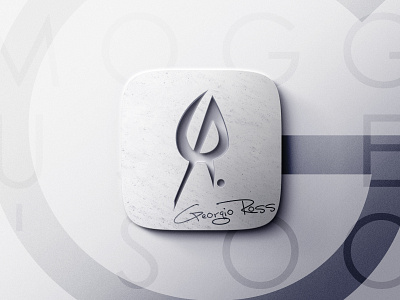 Georgio Ross - Monogram Logo Design