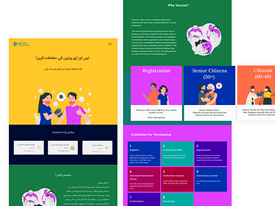 Landing page website