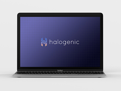 Halogenic Branding branding identity logo