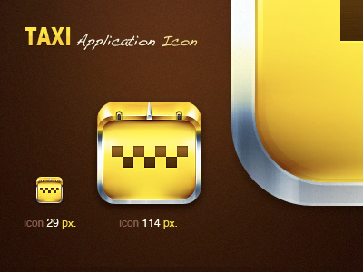 Taxi Application Icon