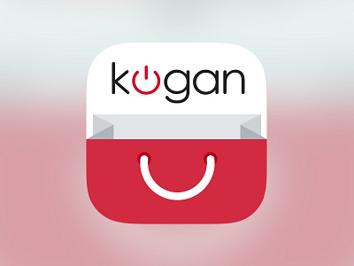 Online store icon android app bag icon ios kogan logo mobile store