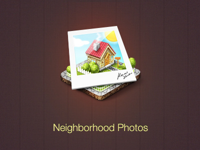 Neighborhood Photos application egoraz icon iphone neighborhood photos