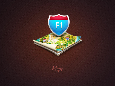 Map Icon By Egor Kosten On Dribbble