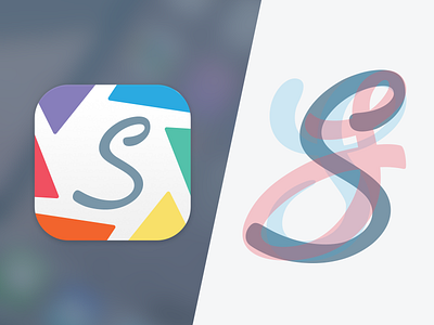 ShutterSpots branding icon ios lettering mobile