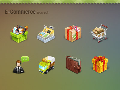 Just icons e commerce egoraz icon set