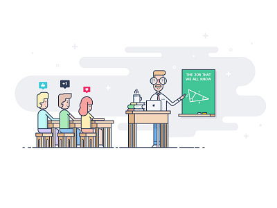 Teaching the Basics by Egor Kosten on Dribbble