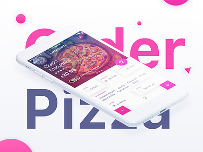 Pizza Order application ios mobile pizza