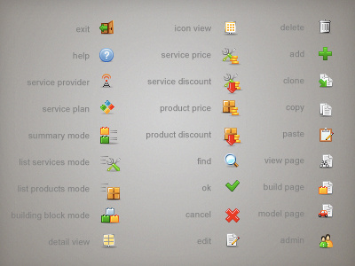 Applicaton Icons By Egor Kosten On Dribbble