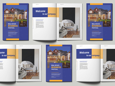 Real estate business proposal annual report booklet booklet design branding case study booklet company profile creative agency design prosal identity illustration marketing proposal project propsal proposal trifold