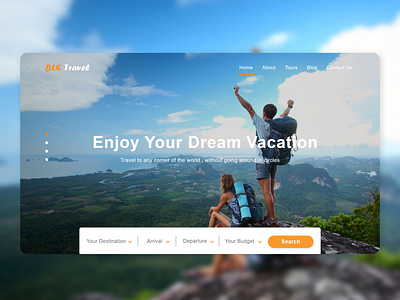 Travel Agency Landing Page