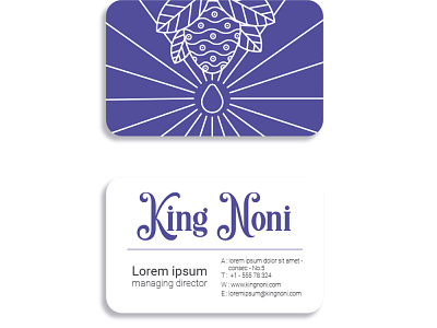 King Noni - identity design art bi brandidentity branding design graphic design graphicdesign identity illustration logo logodesign logos visual art