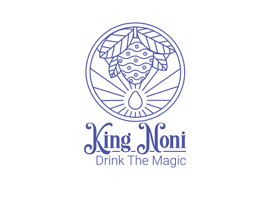 King Noni - logo design art bi brandidentity branding design graphic design graphicdesign identity illustration logo logodesign logos