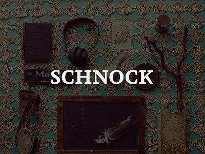 Schnock logo logo paris schnock