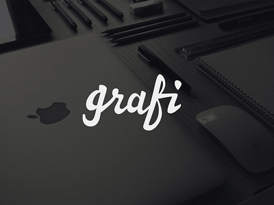 Grafi creative collective logo collective creative lettering logo studio