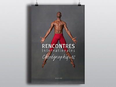 Contemporary danse choreography poster