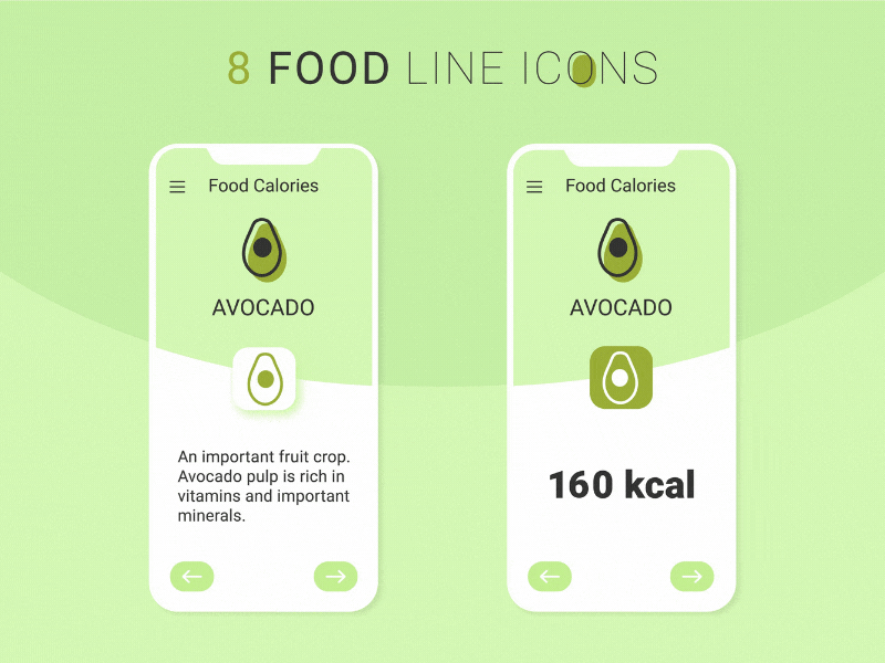 Food Line Icons