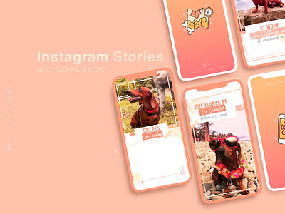 Instagram Stories and Icon Design- Lola Sweet Dachshund