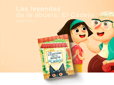 Las Leyendas de la Abuela - Children Book art books childrens book design illustration photoshop art photoshop brush