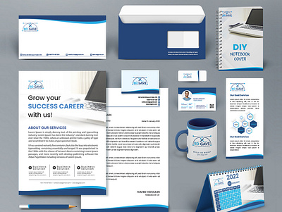 This is my corporate stationery and brand identity design. brand identity design branding brochure design business card calendar design design envelope design flayer graphic design icon illustration latterhead logo notepad stationery typography vector