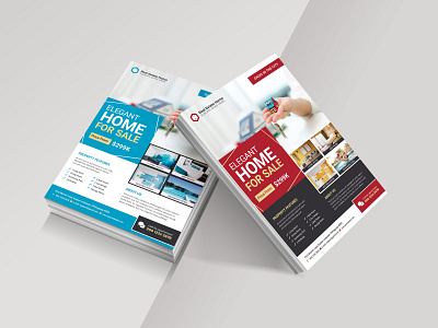 Home for Sale Real Estate Flyer Template
