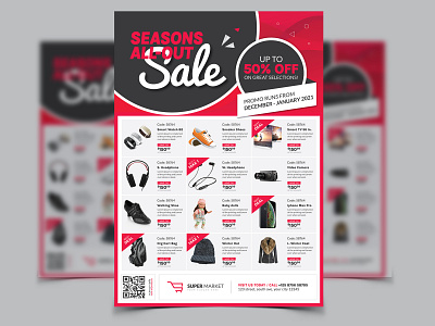 Product Promotion Sales Flyer template