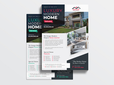 Real Estate Flyer a4 advertisement advertising agency agent broker buy commercial flyer home for sale house for rent property property flyer real estate real estate flyer realtor realtor flyer renovation flyer rent sell
