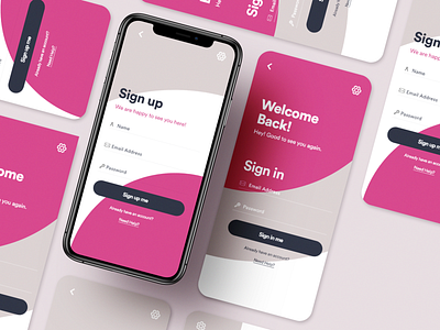 Login Screen UI Design - Version 2 app app ui app ui kit app ui ux login in screen sign in screen ui ui ux design ui ux designer ux