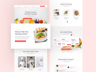 Food & Restaurant Website