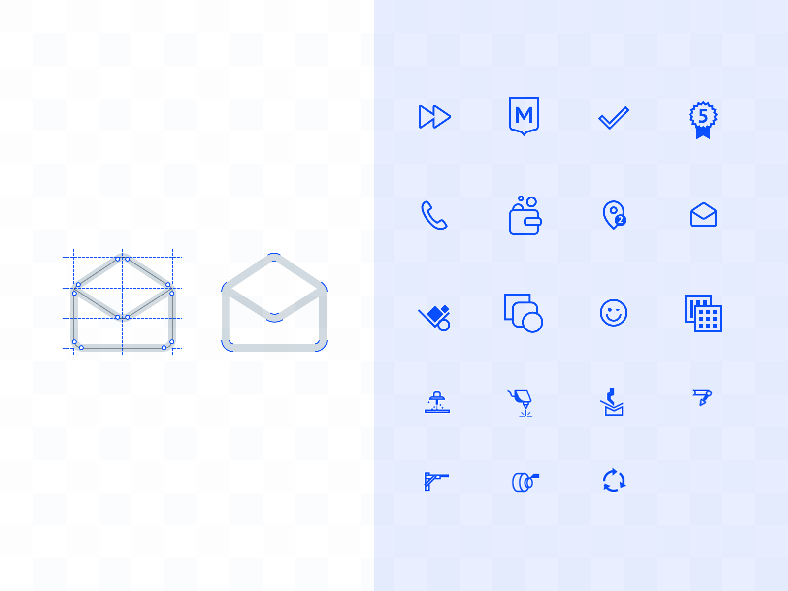 Tokomet icons animation clean interface icons flat geometric geometrical icon icon design iconography icons motion pictogram pictogram set shapes skuratovteam stroke outline style tech technology