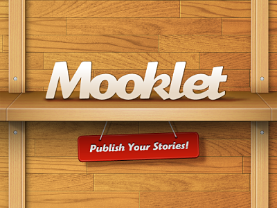 Mooklet Logotype iphone logo ui