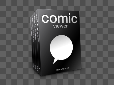 Comic Viewer icon illustrator