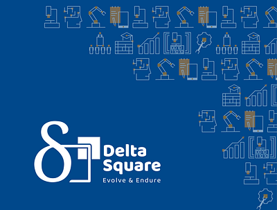 Delta Square Rebranding brand brand identity branding design icons illustration logo logo design rebranding