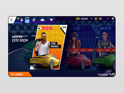 Racing Fever 2 Game Ui