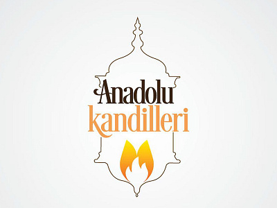 Anadolu Kandilleri Logo Design adobe ai design illustration logo