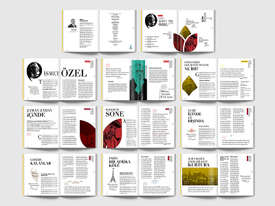 Culture & Art Magazine art culture dergi magazine tasarımı typography