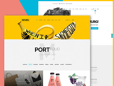 Web Site clean design graphic header landing minimalistic product simple ui ux web website