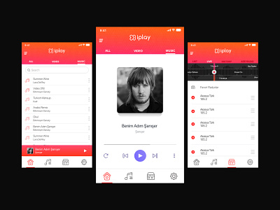 Radio - Music App Ui Ux Design