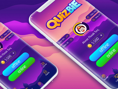 Quizbie Game Ui Ux android appstore game game art game design games gameui googleplay gui ios quiz quiz app ui uidesign uxdesign