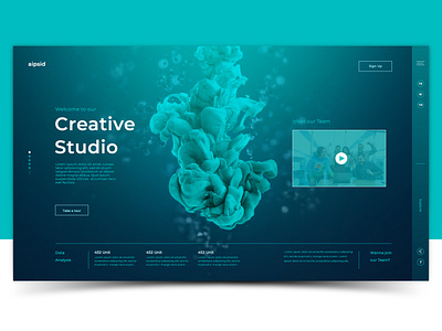 Creative Studio branding design graphic design icon illustration illustrator logo vector web website