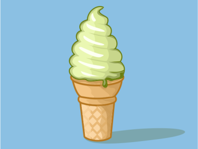 Ice Cream art design flat flatdesign icon illustration minimal vector vector art vector illustration