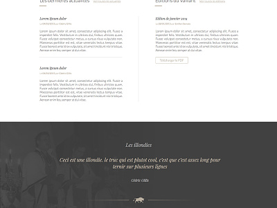 New project Website Homepage classic classy clean header minimal picture web webdesign
