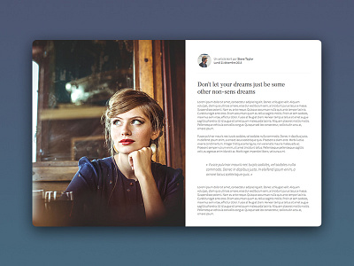 Live quick responsive Blog template