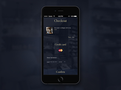 Daily UI #002 - Credit Card Checkout 002 app card checkout credit daily iphone minimal money pay screen ui
