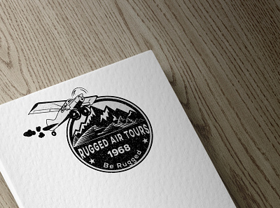 Vintage Badge Style logo