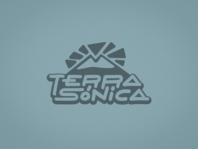 Festival Terrasónica festival hand lettering handlettering lettering logo logo design logotype logotype design music festival