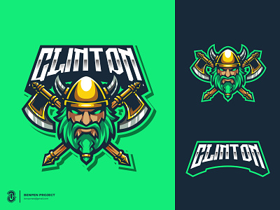 Viking Mascot Logo