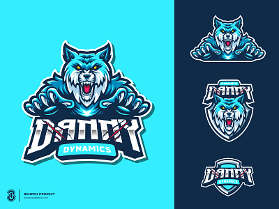 Wolf Mascot Logo