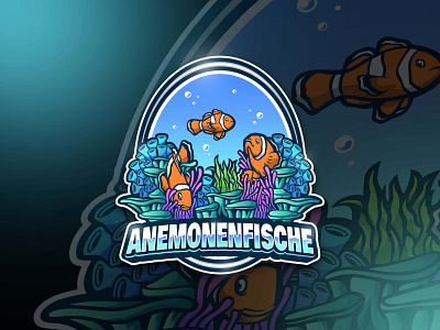 Anemone Mascot Logo