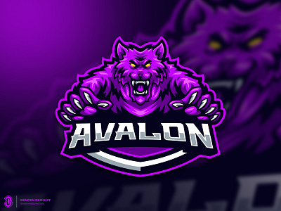 Wolf Mascot Logo